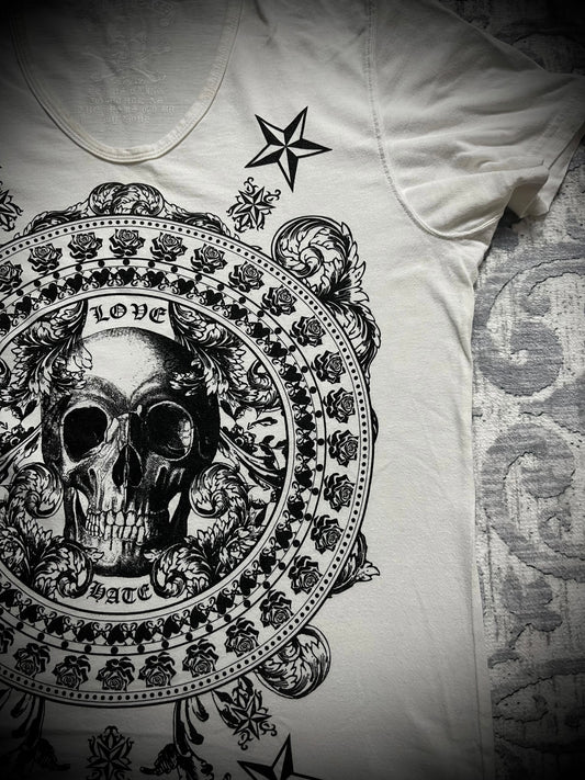 FLORA SKULL T-SHIRT