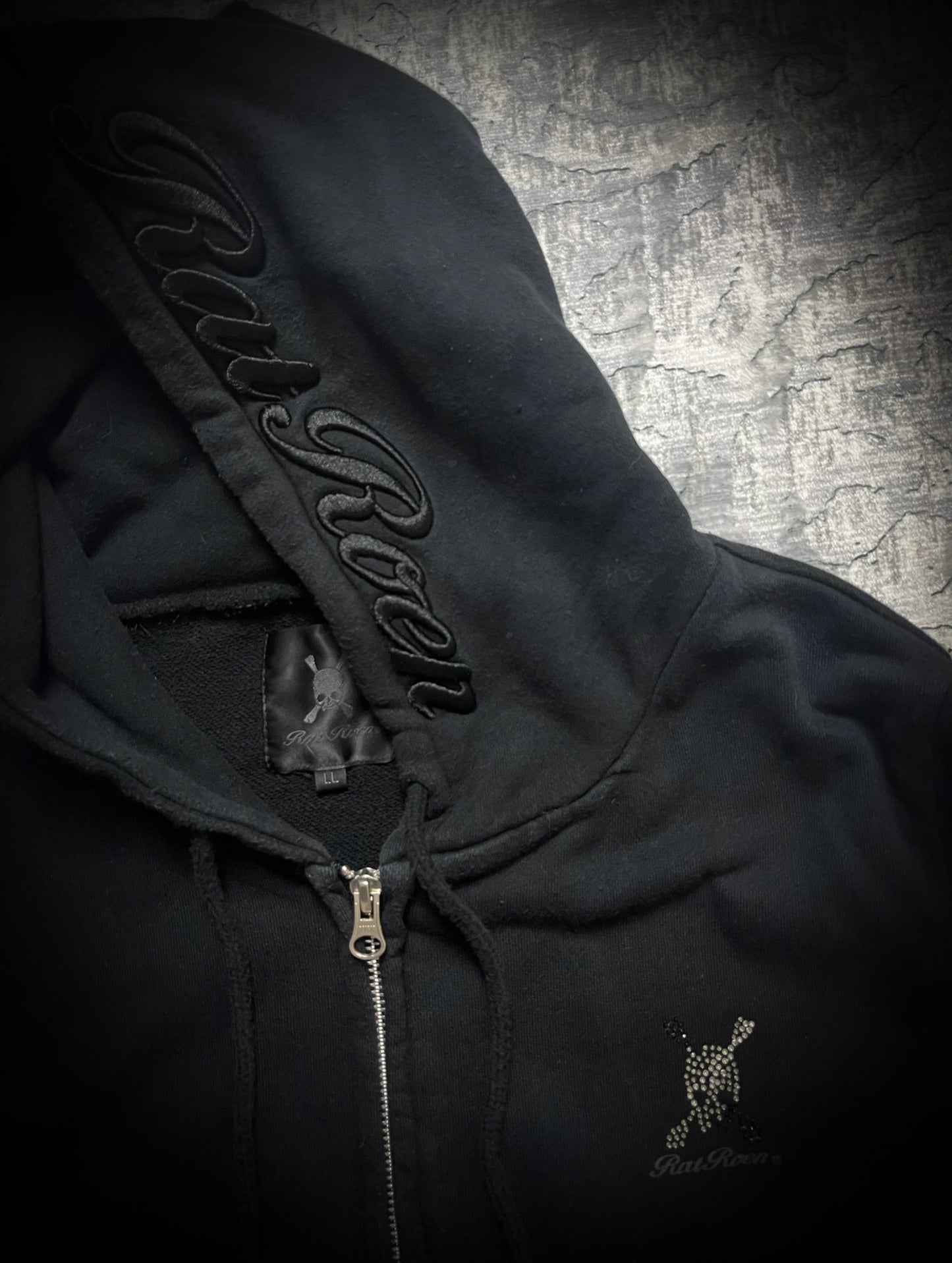 Roen Rhinestone Hoodie