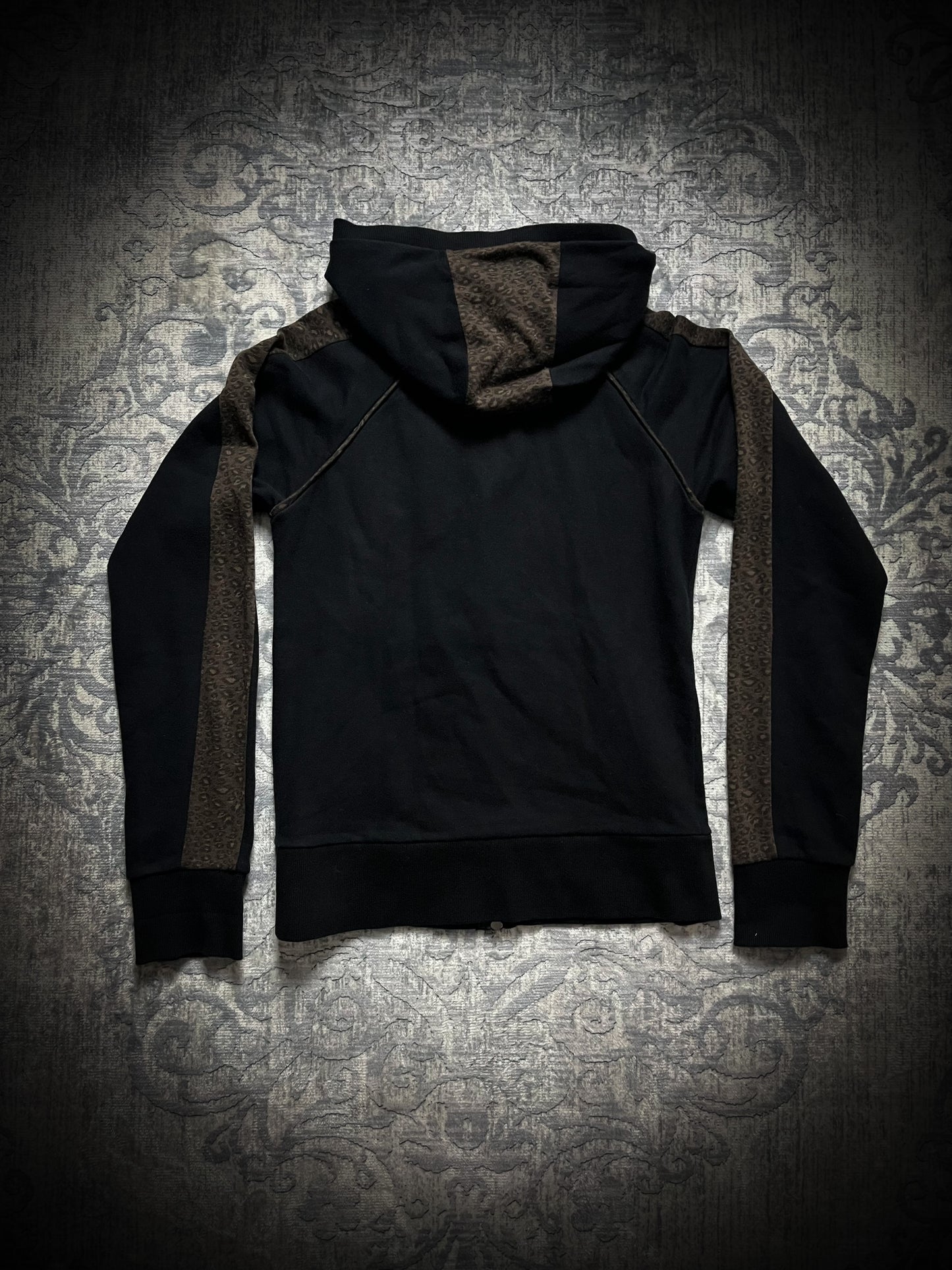 LA GATE leopard hoodie