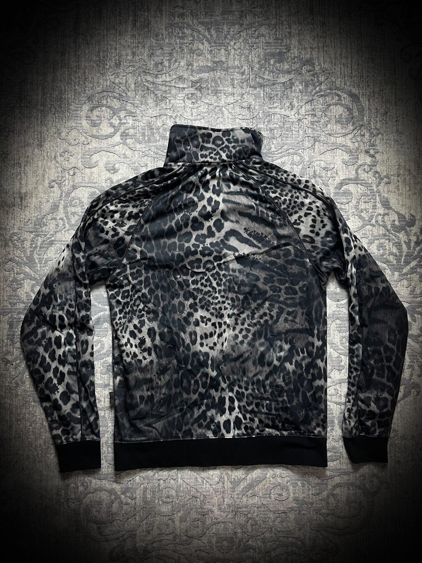 Roen leopard zip jacket
