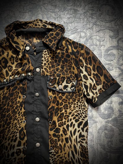 Sexpot Revenge Leopard Print Shirt