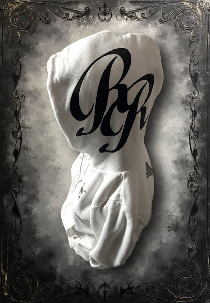 Roen rhinestone skull hoodie