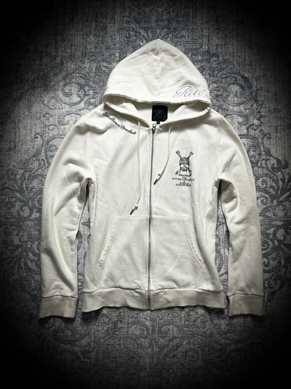 RHINESTONE SKULL HOODIE