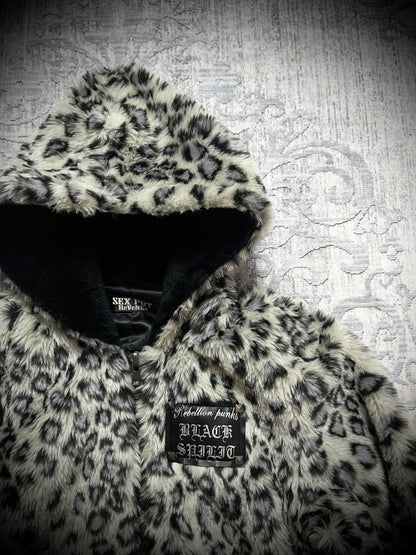Sexpot Revenge Snow Leopard Fur Jacket