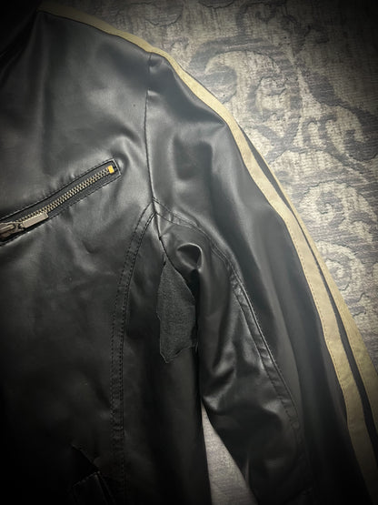 CAVARIA x LA GATE striped jacket