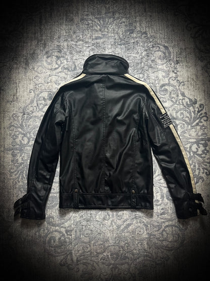 CAVARIA x LA GATE striped jacket