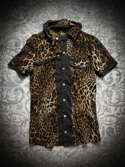 Sexpot Revenge Leopard Print Shirt