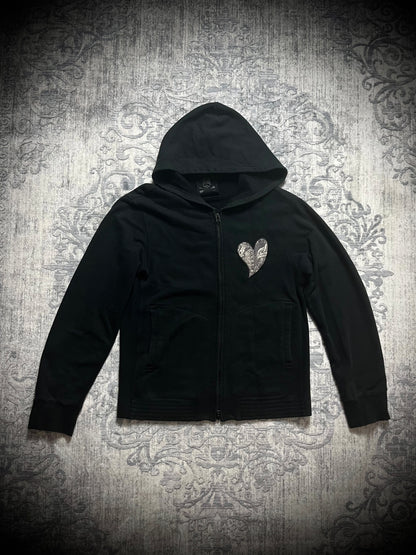 Roen skull/heart hoodie