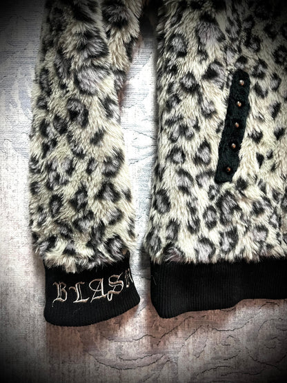 Sexpot Revenge Snow Leopard Fur Jacket