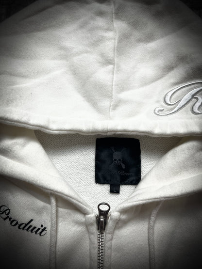 RHINESTONE SKULL HOODIE