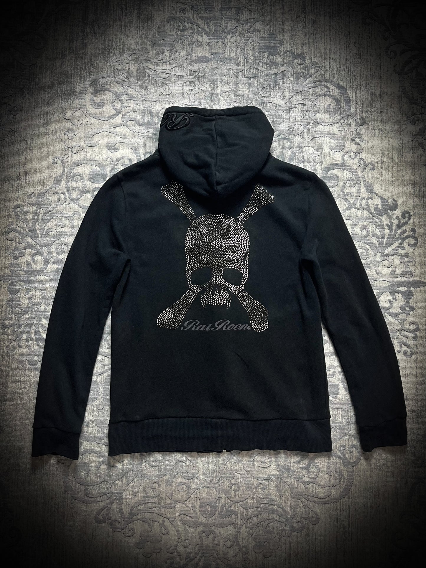 Roen Rhinestone Hoodie